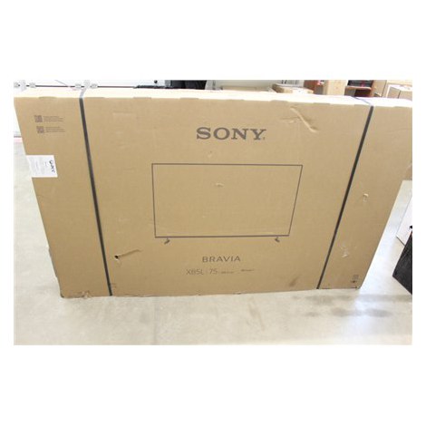 Sony | telewizja | KD75X85L | 75" (189cm) | Smart TV | Android | 4K UHD | Czarny | USZKODZONE OPAKOWANIE